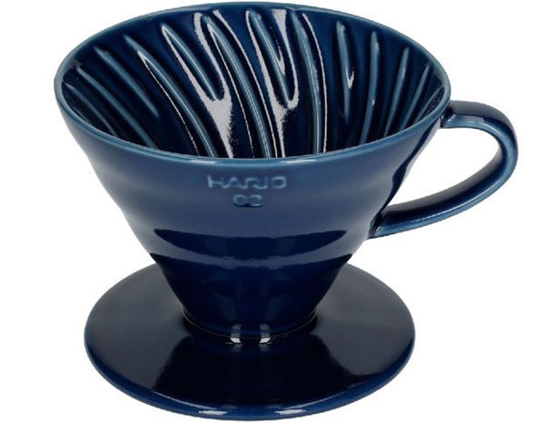 Ceramiczny Drip Hario V60-02 - Indygo