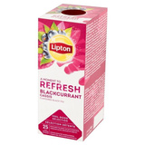 Czarna aromatyzowana herbata Lipton Classic Blackcurrant 25x1,6g