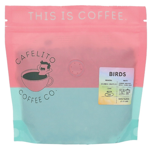 Kawa ziarnista Cafelito Birds 250g