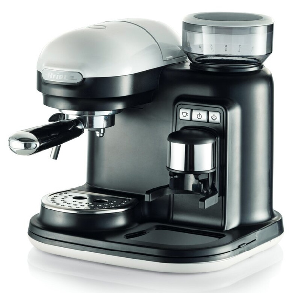 OUTLET - Ekspresdo kawy Ariete Espresso Moderna 1318/01 - Srebrny