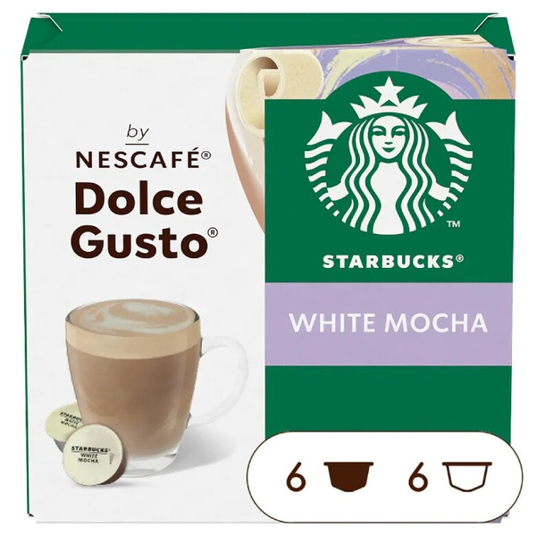 Kapsułki Nescafé Dolce Gusto STARBUCKS® White Mocha 12 sztuk
