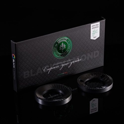 Żarna Eureka Black Diamond - Blind Upper Burr Line 65 mm All Purpose Black