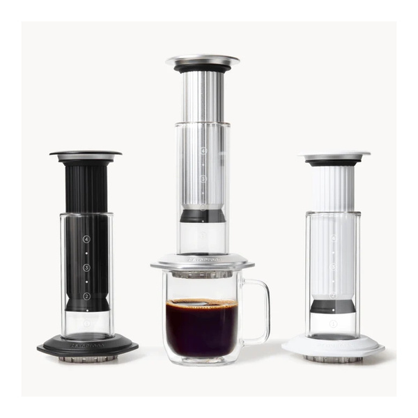 Zaparzacz do kawy AeroPress Premium - Biały