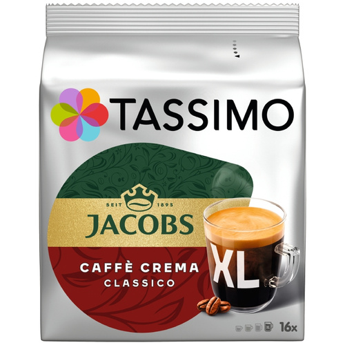 Kapsułki Tassimo Jacobs Caffe Crema Classico XL 16 szt.