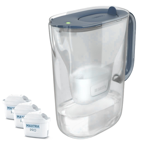 Dzbanek filtrujący BRITA Style Essential 2,4 l Grafitowy + 3 filtry MAXTRA PRO Pure Performance - opinie w konesso.pl