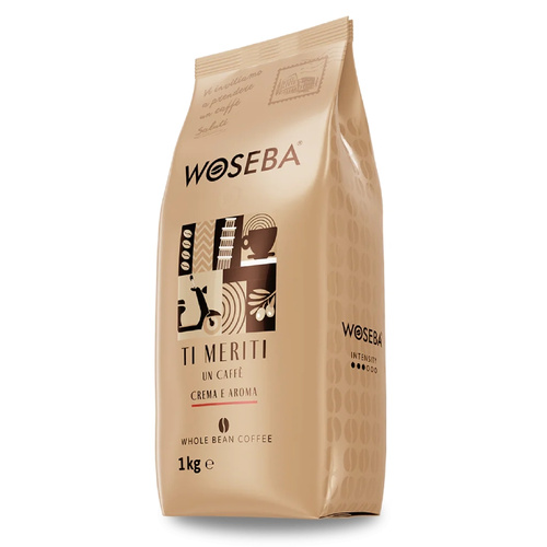 Kawa ziarnista Woseba Ti Meriti Un Caffe Crema E Aroma 1kg