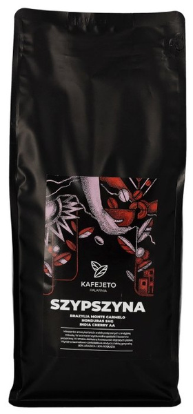 Kawa ziarnista Kafejeto Palarnia Szypszyna ESPRESSO 1kg