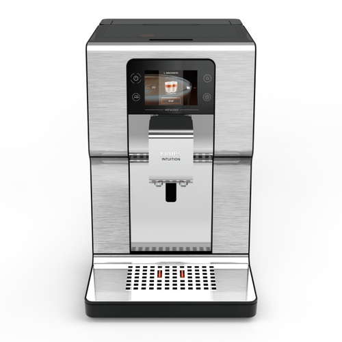 Ekspres do kawy KRUPS Intuition Experience Hot&Cold EA879EE0 - Srebrny + GRATIS 2KG KAWY