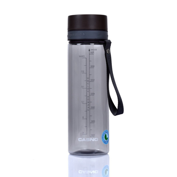 Butelka na wodę Casno Trinity Szara - 800 ml
