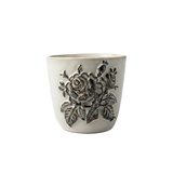 Ceramiczny kubek POTPOTSTUDIO - Czarna Róża 200ml