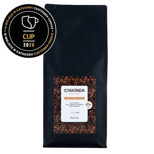 Kawa ziarnista Salvatti Rwanda Cyahinda 1kg