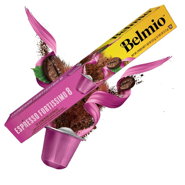 Kapsułki do Nespresso Belmio Lungo Fortissimo 10 sztuk