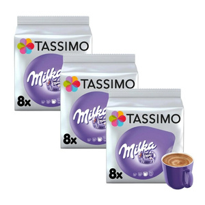 ZESTAW - Kapsułki Tassimo Milka 3x8 szt.