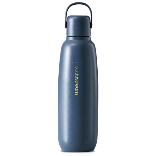 Butelka termiczna SodaStream Fizz&Go 0,9l - Granatowa + GRATIS Syrop SodaStream