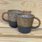 Ceramiczny kubek z uszkiem Pot Pot - Mokka 300 ml