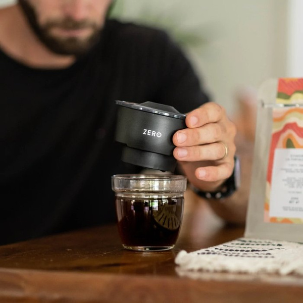 Zaparzacz Trinity Zero Coffee Press - Czarny – NIEDOSTĘPNY