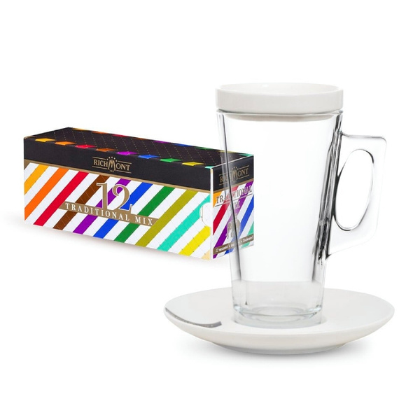 Zestaw Hot do zaparzania + 12 herbat Richmont