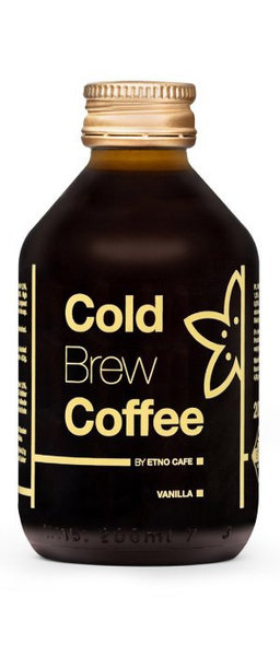 Cold Brew Coffee Vanilla - kawa macerowana z Etno Cafe 220ml – NIEDOSTĘPNY