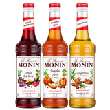 Jesienno-ziomowy zestaw syropów Monin 3x0,7l - Zestaw 1