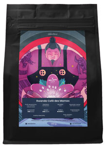 Kawa ziarnista Noble Coffee Rwanda Cafe des Mamas FILTR 250g