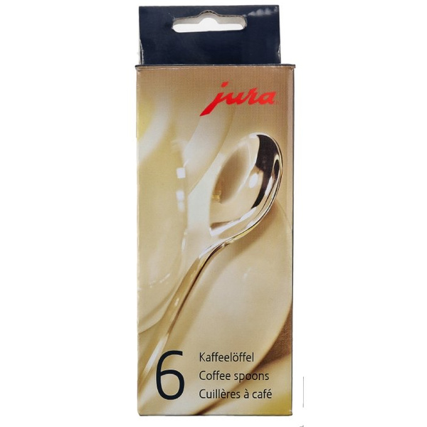 JURA - zestaw 6 łyżeczek do kawy