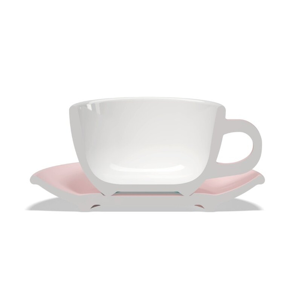 Filiżanka Club House Tulipano 300ml - Różowa