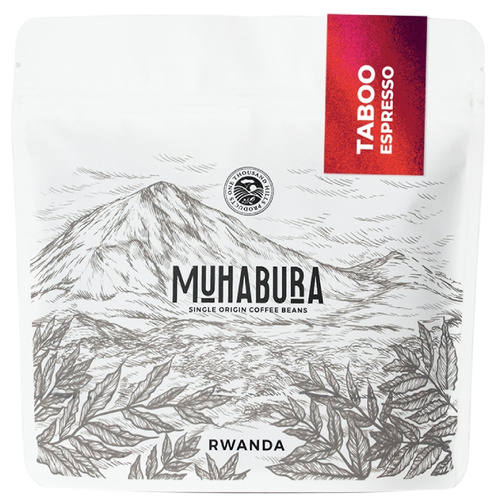 Kawa ziarnista RWANDA MUHABURA TABOO ESPRESSO 1kg