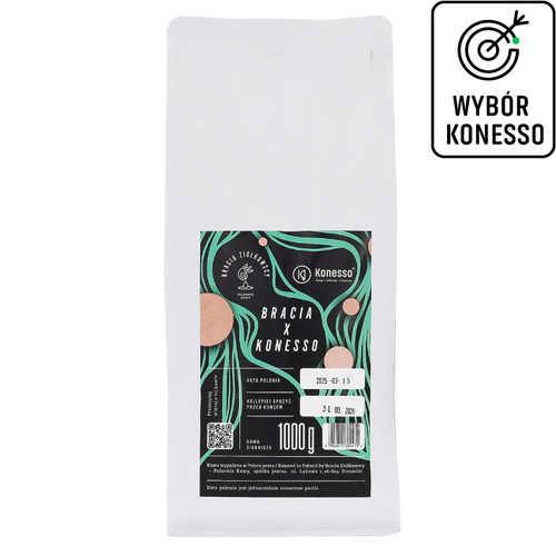 Kawa ziarnista Bracia Ziółkowscy x Konesso Espresso Blend 1kg