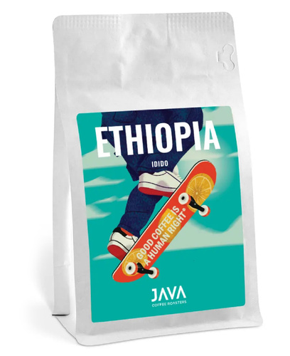 Kawa ziarnista Java Ethiopia Idido FILTR 250g - opinie w konesso.pl