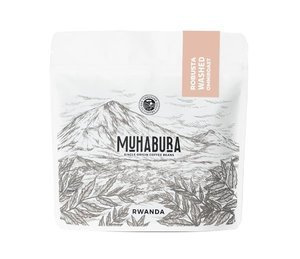 Kawa ziarnista RWANDA MUHABURA ROYAL ROBUSTA OMNIROAST 400g