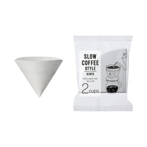 Papierowe filtry Kinto Slow Coffee Style 2 filiżanki - opinie w konesso.pl