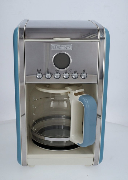 OUTLET 3524 - Ekspres przelewowy Ariete Vintage American drip coffe 1342/05 - Niebieski