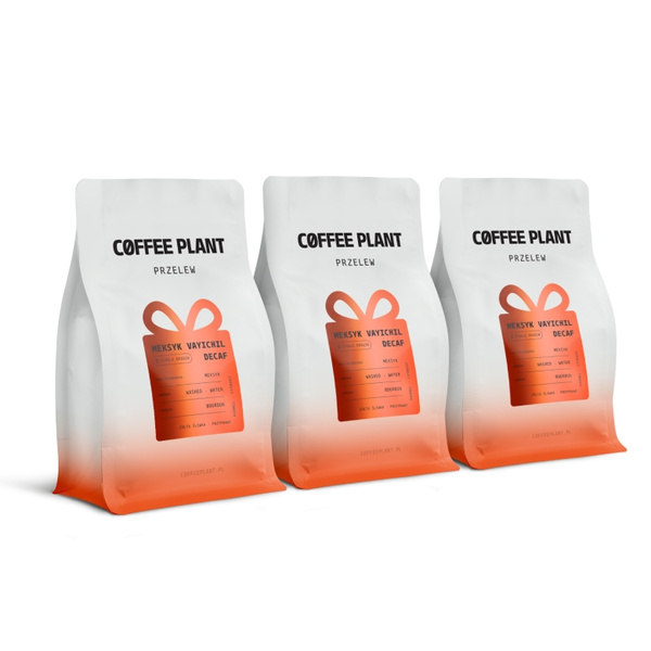 Kawa ziarnista COFFEE PLANT Meksyk Vayichil Decaf Filtr 250g - bezkofeinowa – NIEDOSTĘPNY