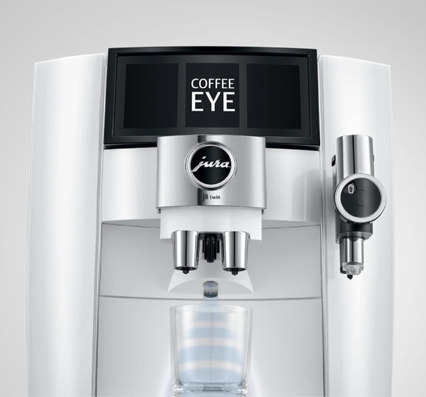 Ekspres do kawy Jura J8 TWIN Diamond White (EA) + 3KG KAWY GRATIS