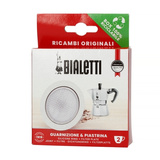 Uszczelka + sitko do kawiarek Bialetti Moka Induction na 2 filiżanki