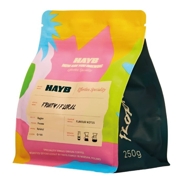 Kawa ziarnista HAYB Etiopia Diktu Hambela Wamena 250g - NIEDOSTĘPNY