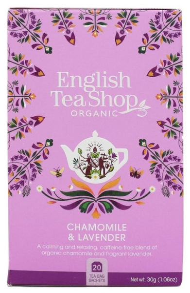 Ziołowa herbata English Tea Shop Chamomile Lavender 20x1,5g