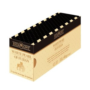 Biała herbata Richmont White Pearl of Fujian 12x4g - opinie w konesso.pl