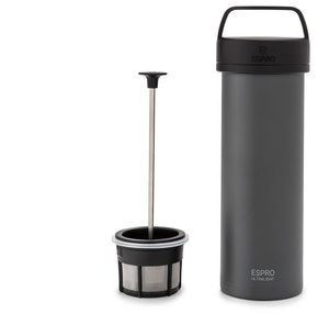 Espro Ultralight Coffee Press 450 ml - Szary - opinie w konesso.pl
