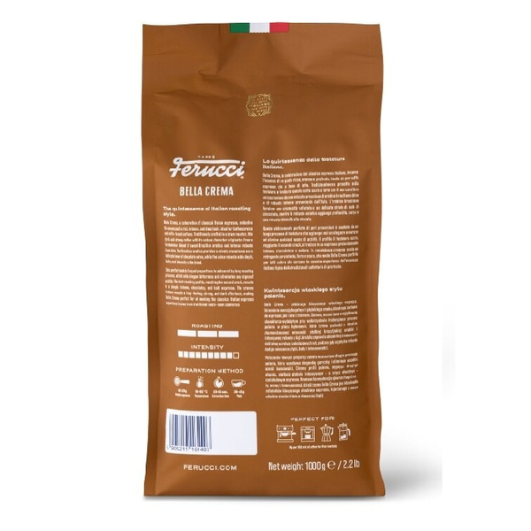 Kawa ziarnista Ferucci Bella Crema 1kg