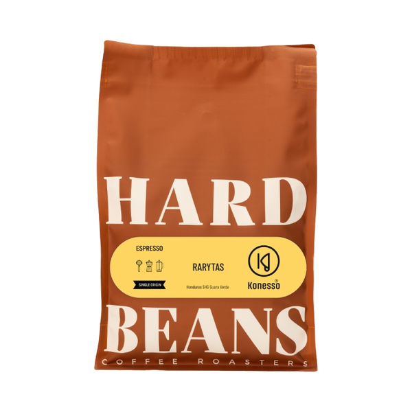 Kawa ziarnista Hard Beans Rarytas Konesso 1kg