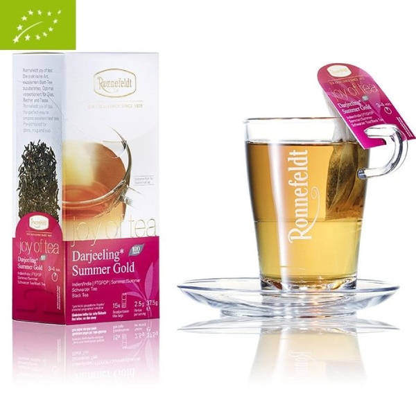 Czarna herbata Ronnefeldt Joy Of Tea Darjeeling Summer Gold 15x2,5g – NIEDOSTĘPNY
