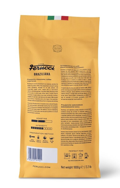 Kawa ziarnista Ferucci Braziliana 1kg
