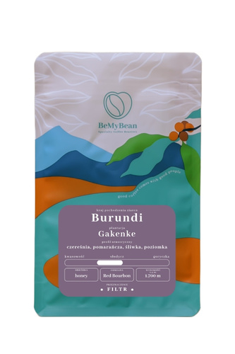Kawa ziarnista BeMyBean Burundi Gakenke Filtr 250g – NIEDOSTĘPNY