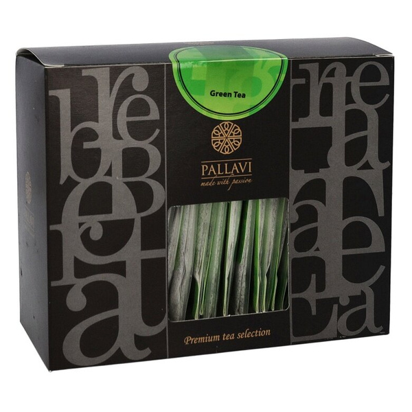 Herbata zielona Pallavi Green 25x4g