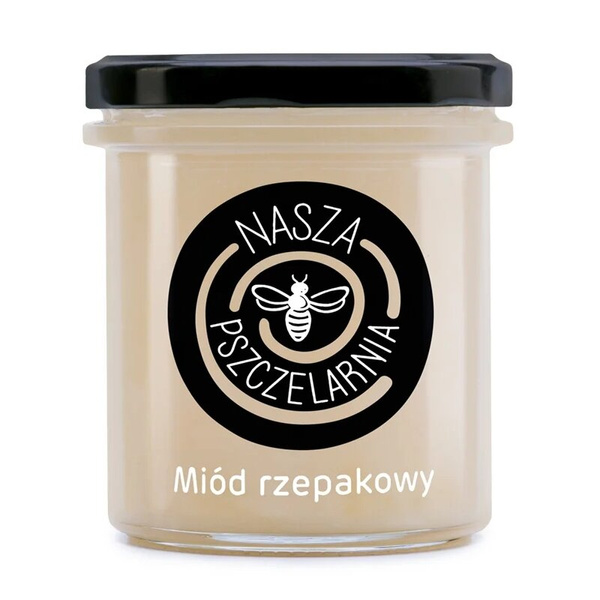 Miód rzepakowy Nasza Pszczelarnia 450g