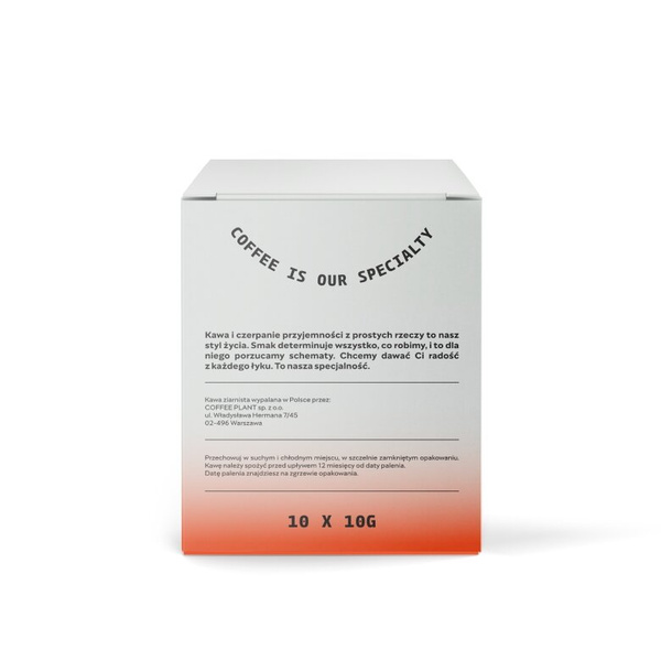 Drip Bag Coffee COFFEE PLANT Brownie 10 szt.