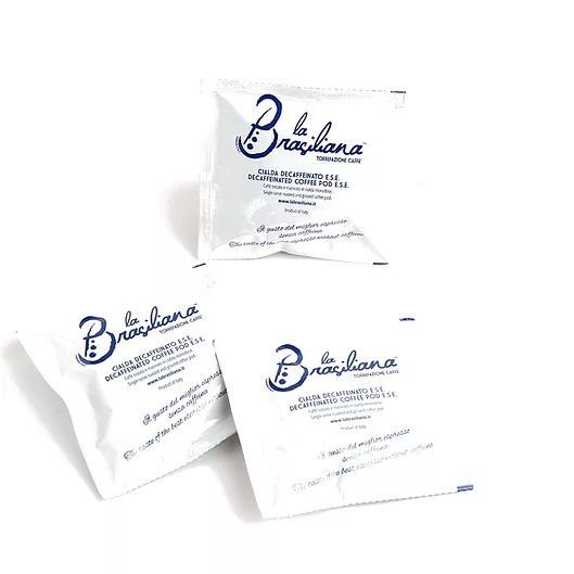 Kawa w saszetkach La Brasiliana Decaffeinato - saszetki ESE 150 sztuk
