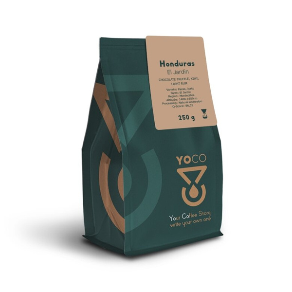 Kawa ziarnista YoCo Coffee Honduras El Jardin Filter 250g