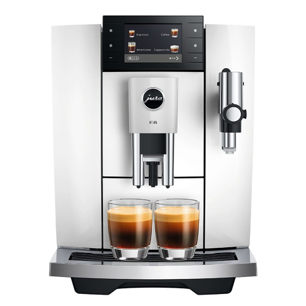 Ekspres do kawy Jura E8 Piano White (ED)